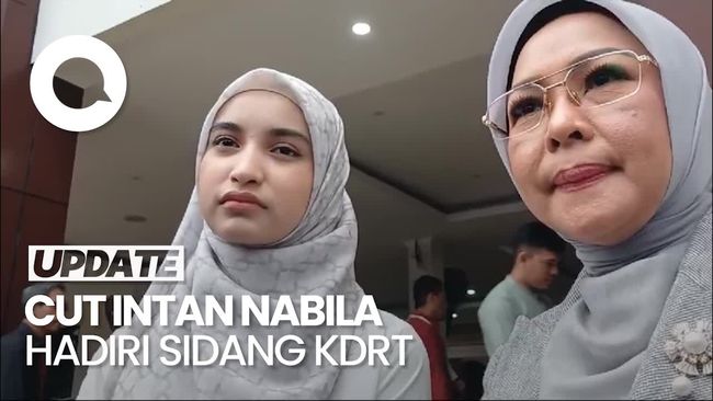 Video Kesedihan Cut Intan Nabila Lihat Rekaman CCTV KDRT di Sidang Armor