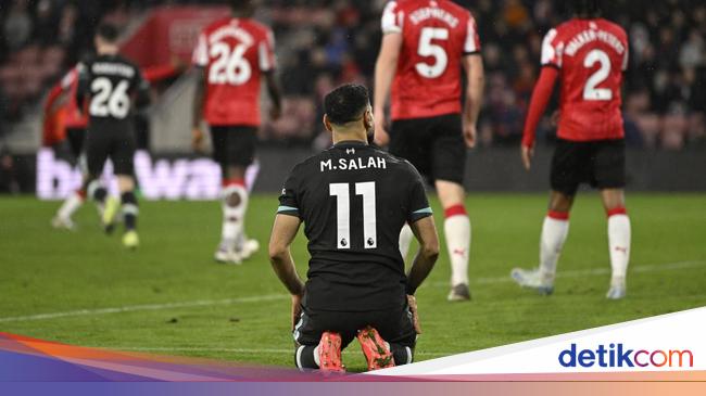 Tanpa Gol dan Assist Salah, Liverpool Cuma Ada di Posisi...